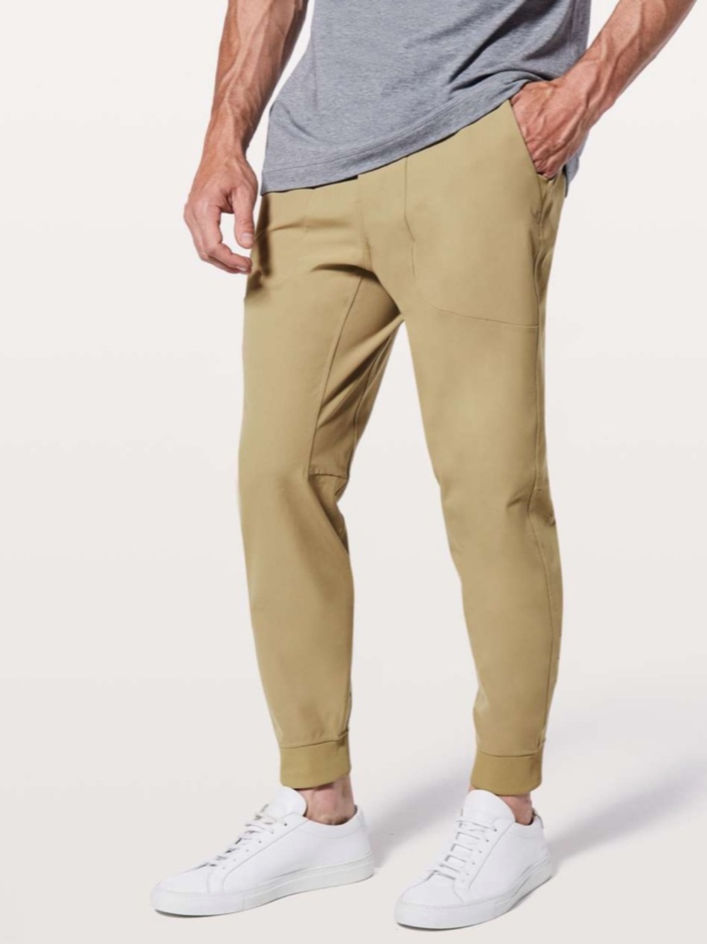Lululemon ABC Jogger Tofino Sand Pants Tan Athleisure XL Pull On 34 x 29